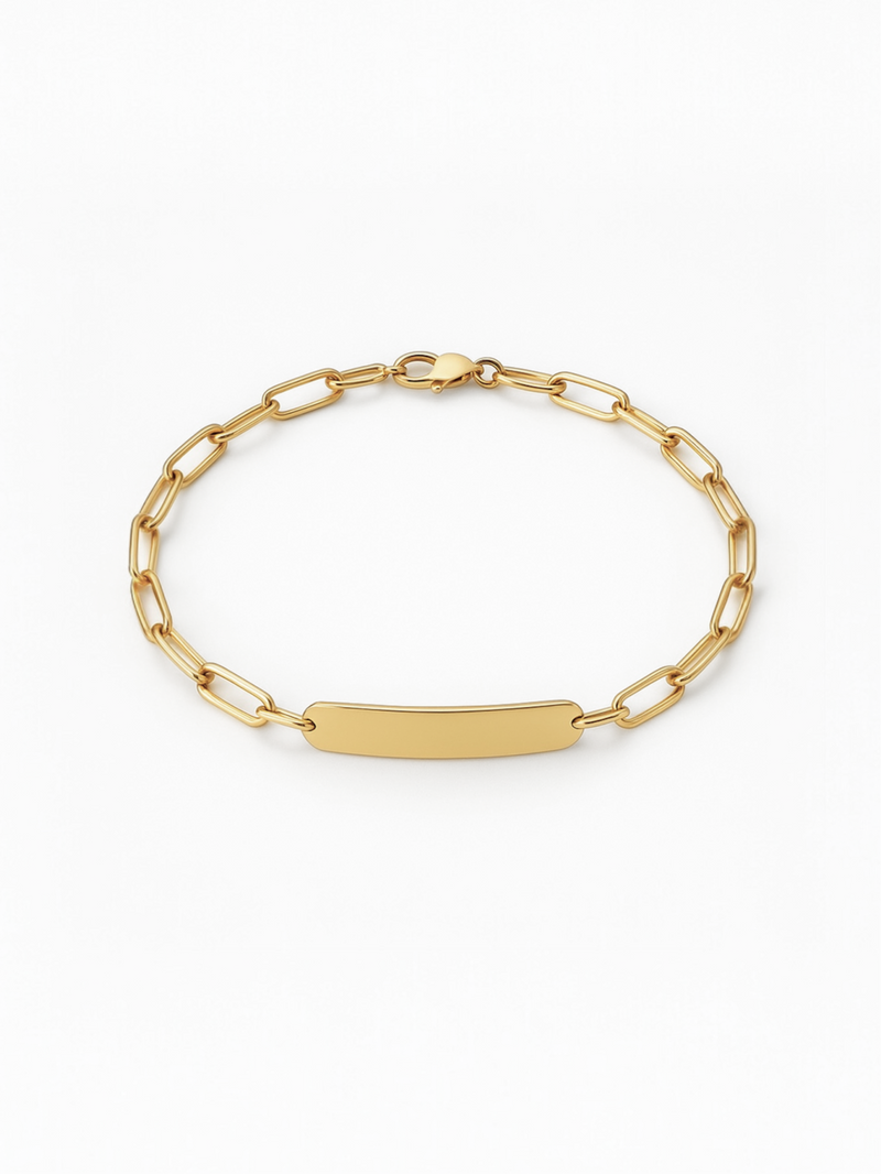 Memory Bracelet - White Gold Plated Silver