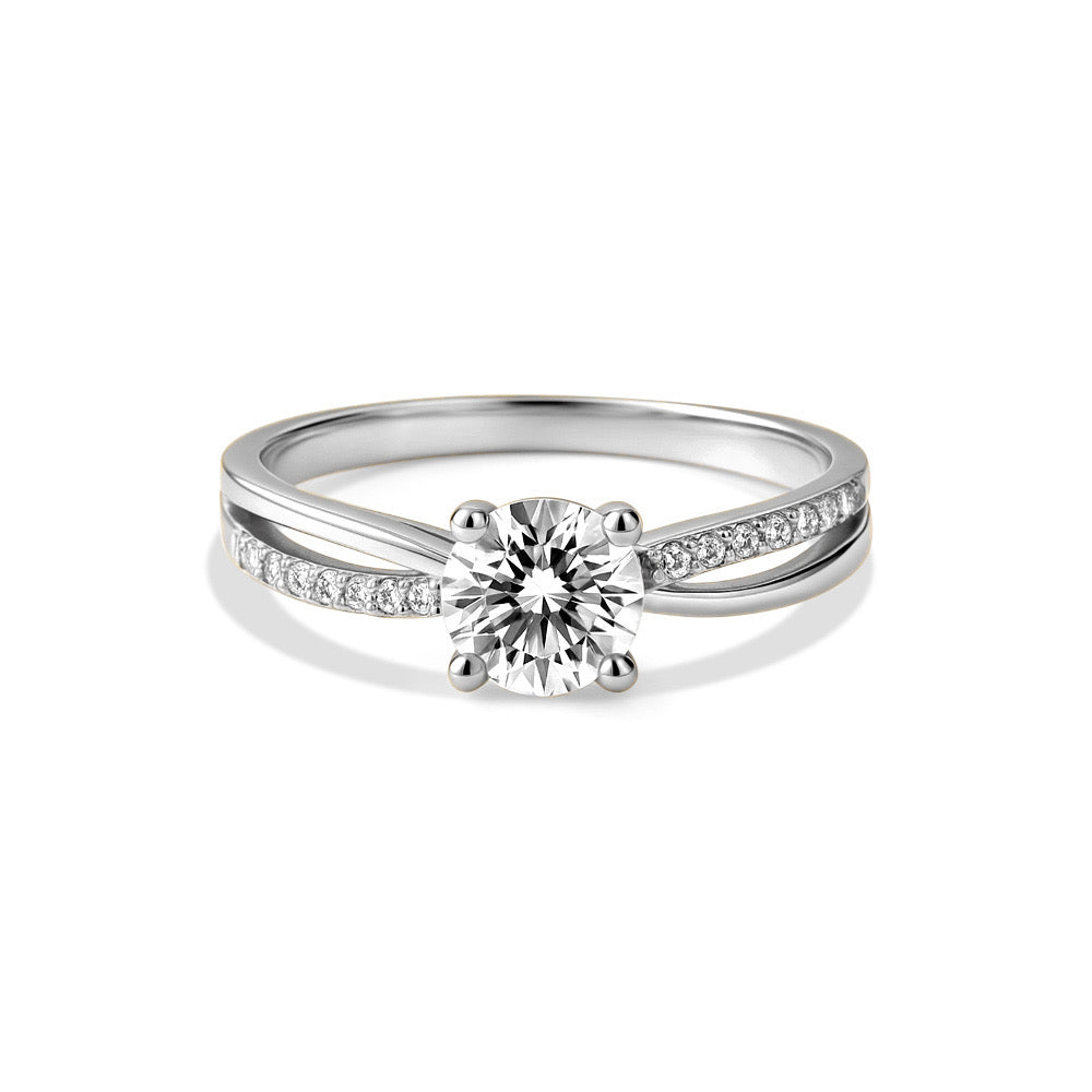 Angelica Ring - White Silver