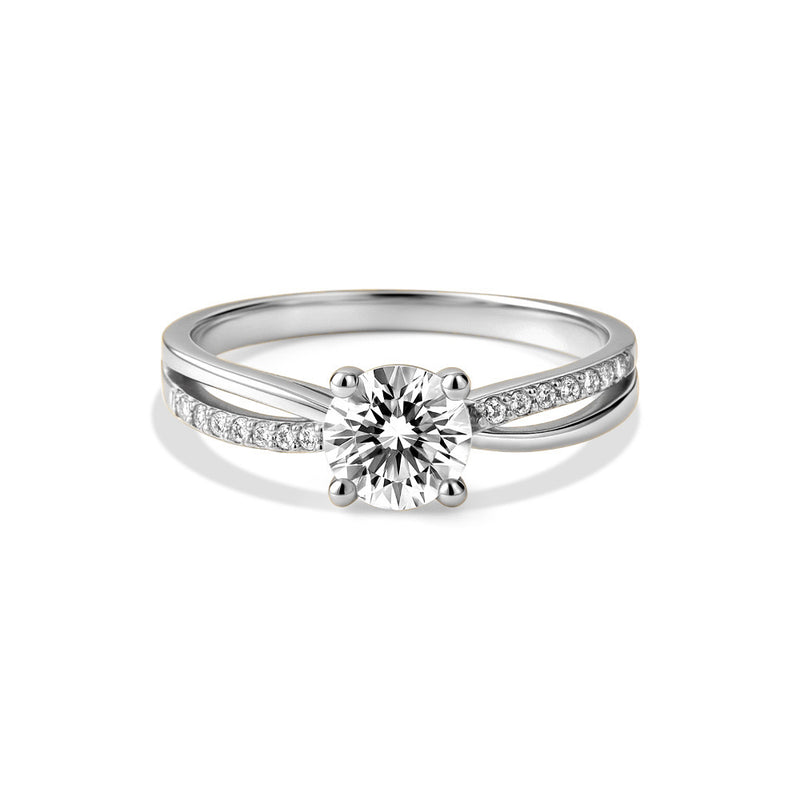 Angelica Ring - White Silver