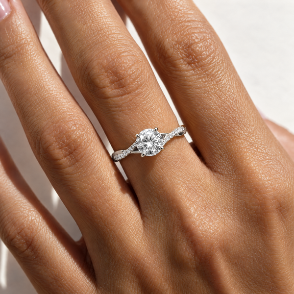 Mini Allure Ring - Customizable 925 Sterling Silver