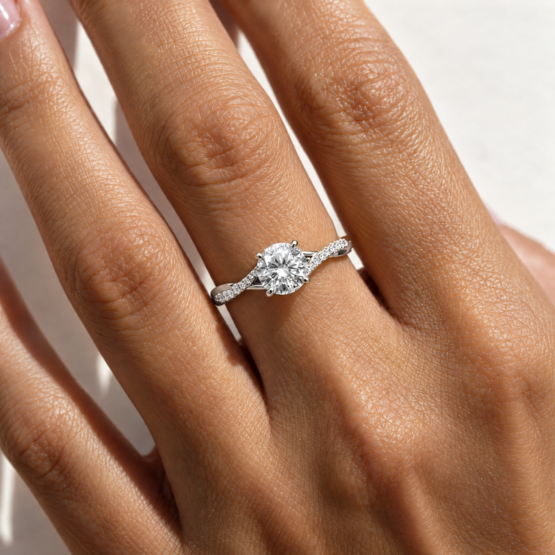 Mini Allure Ring - Customizable 925 Sterling Silver