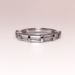 Bague Mate 3 - Argent Blanc