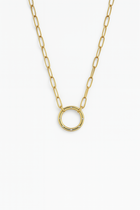 Collier Diamant - Argent Blanc Plaqué Or