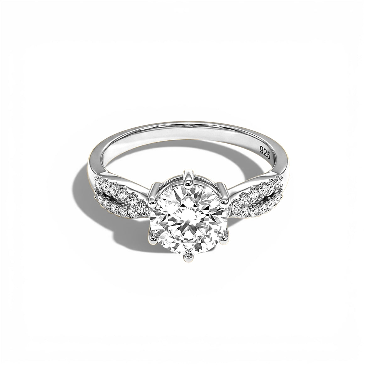 Bague L'Absolue - Argent Blanc