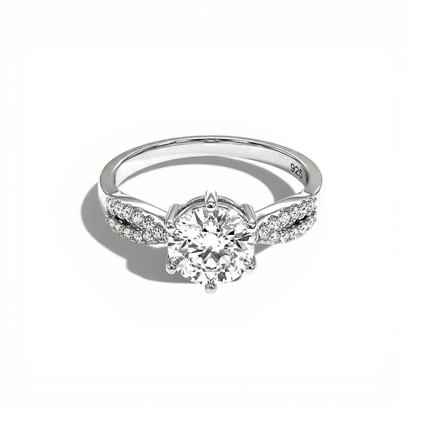 Bague L'Absolue - Argent Blanc