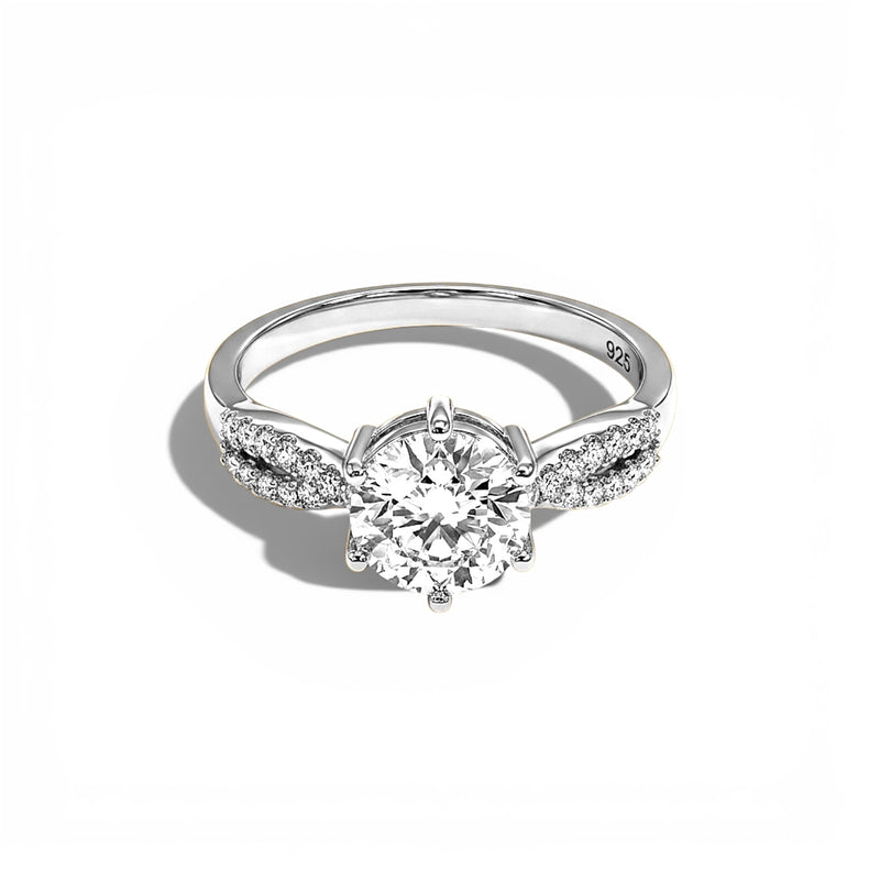 Bague L'Absolue - Argent Blanc