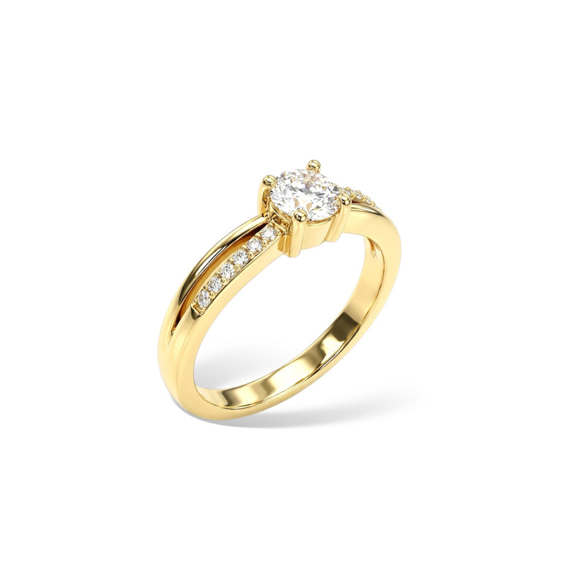 Angelica Ring - White Silver