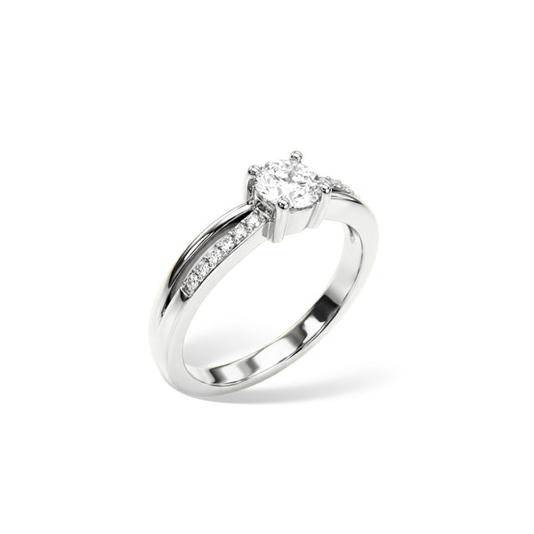 Angelica Ring - White Silver