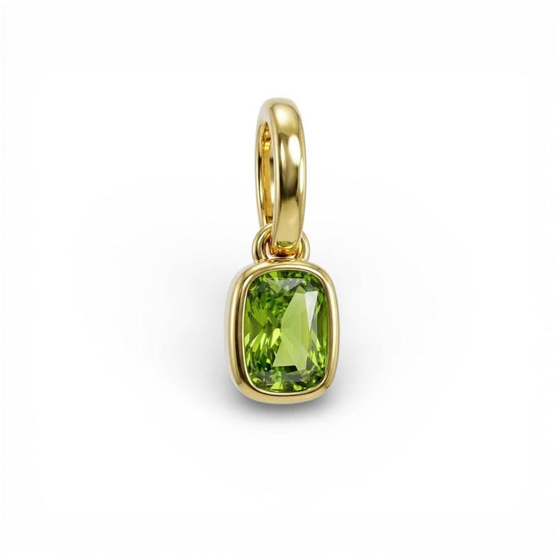 Charm Birthstone Août - Argent Blanc
