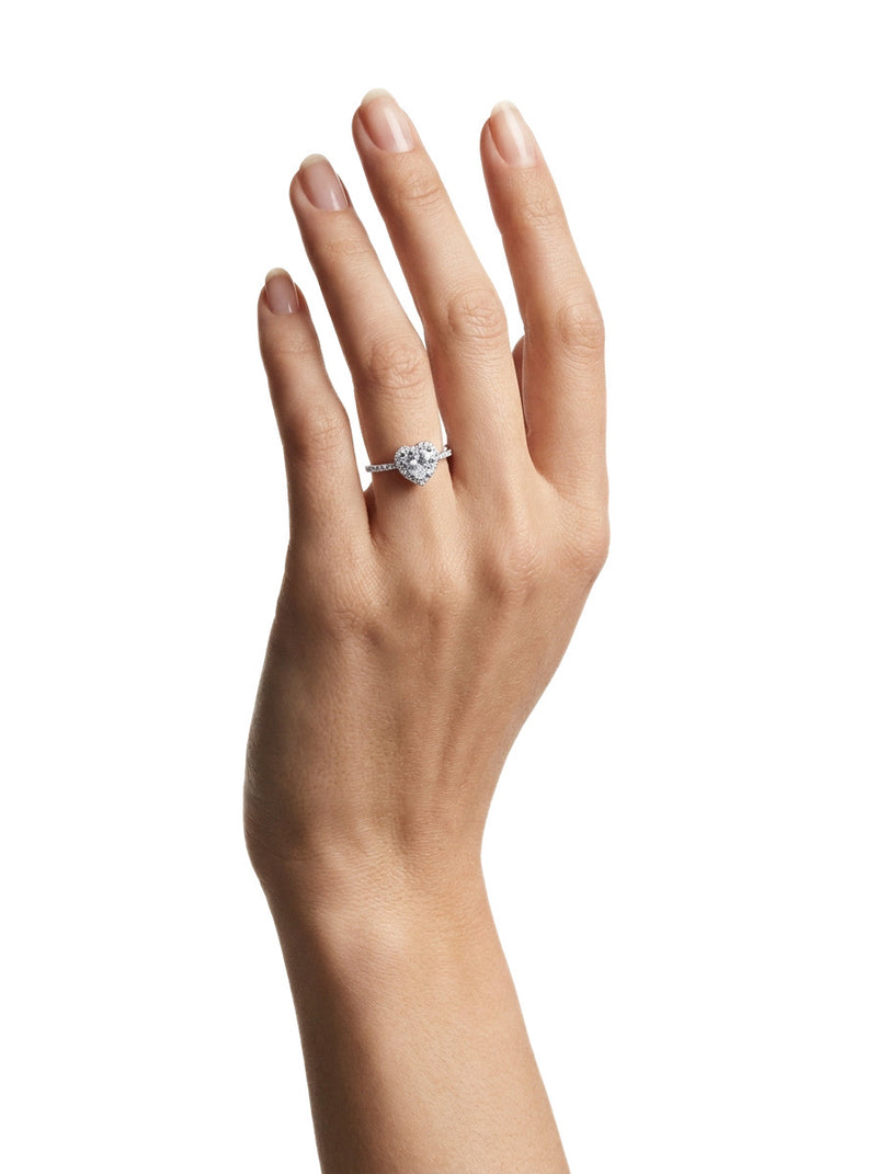 Bague Attract - Argent Blanc
