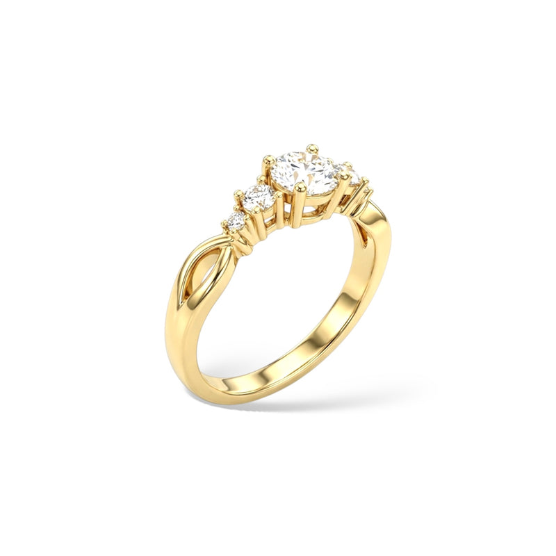 Bague Aura - Argent Blanc