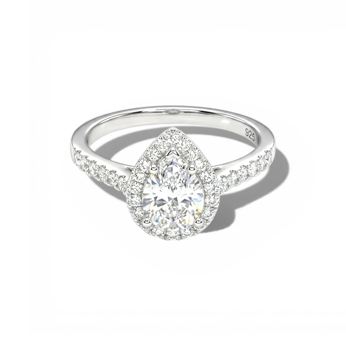 Bague Aurora - Argent Blanc