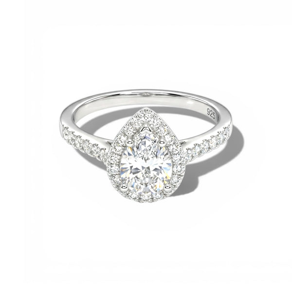 Bague Aurora - Argent Blanc