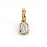 Charm Birthstone Avril - Argent Blanc