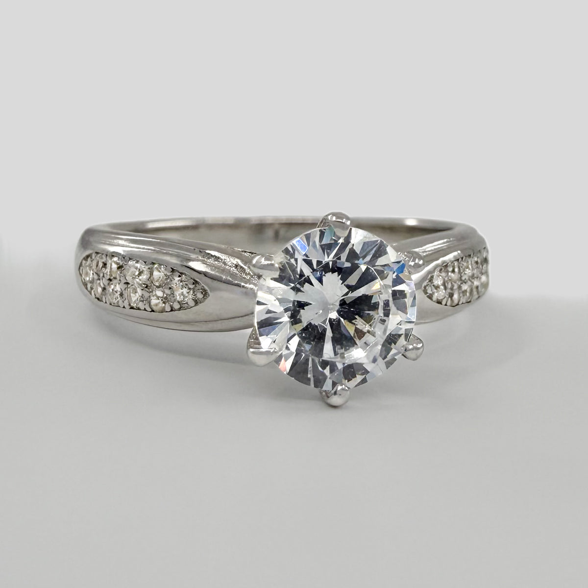 Bague Aimée - Argent Blanc