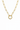 Collier Latché Trombone - Argent Blanc Plaqué Or