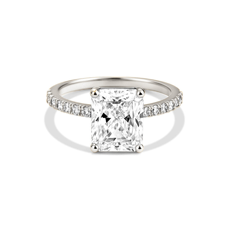 Bague Mini Lucent - Argent Blanc