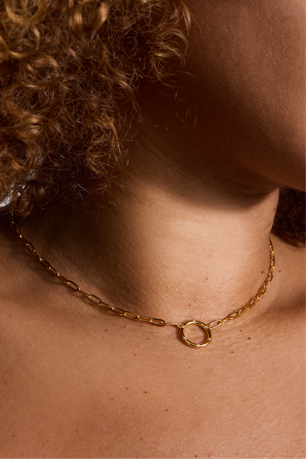 Collier Diamant - Argent Blanc Plaqué Or