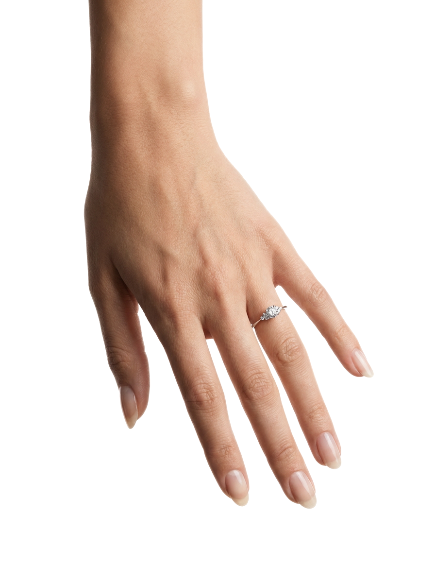 Bague Delicate - Argent Blanc