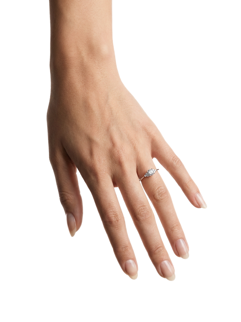 Bague Delicate - Argent Blanc