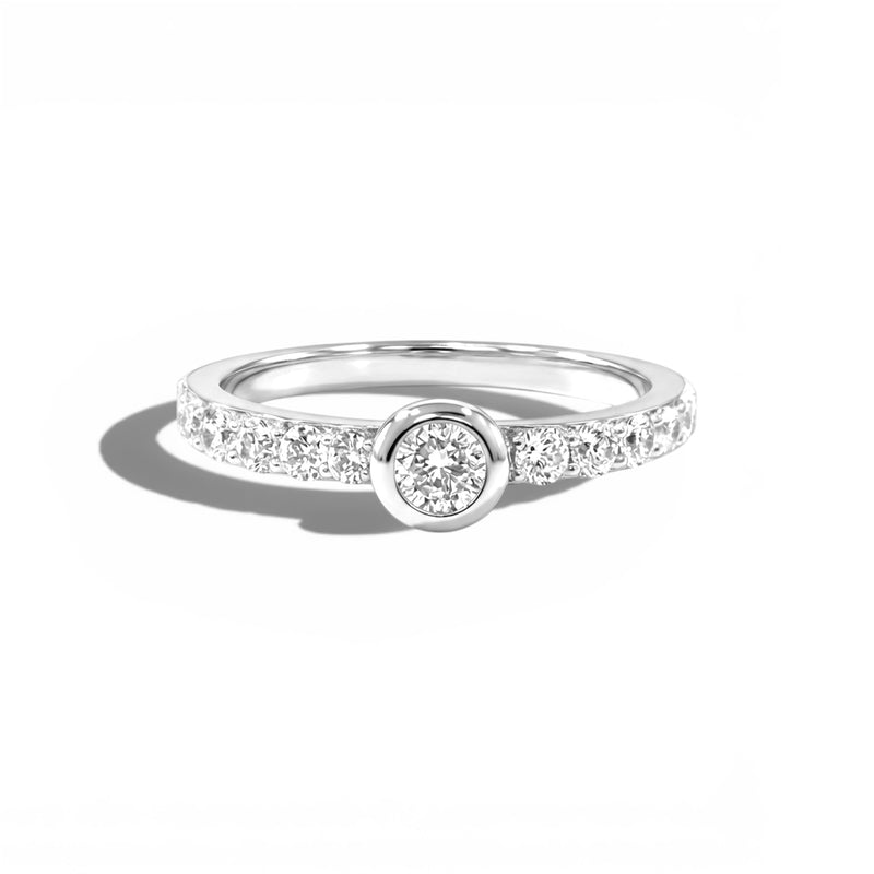 Bague Éclat - Argent Blanc