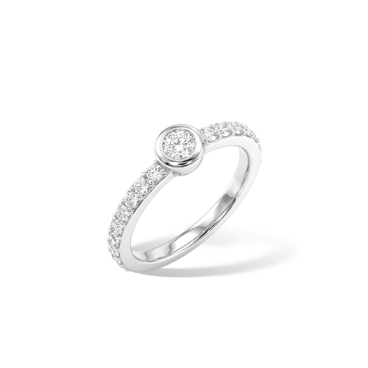 Bague Éclat - Argent Blanc