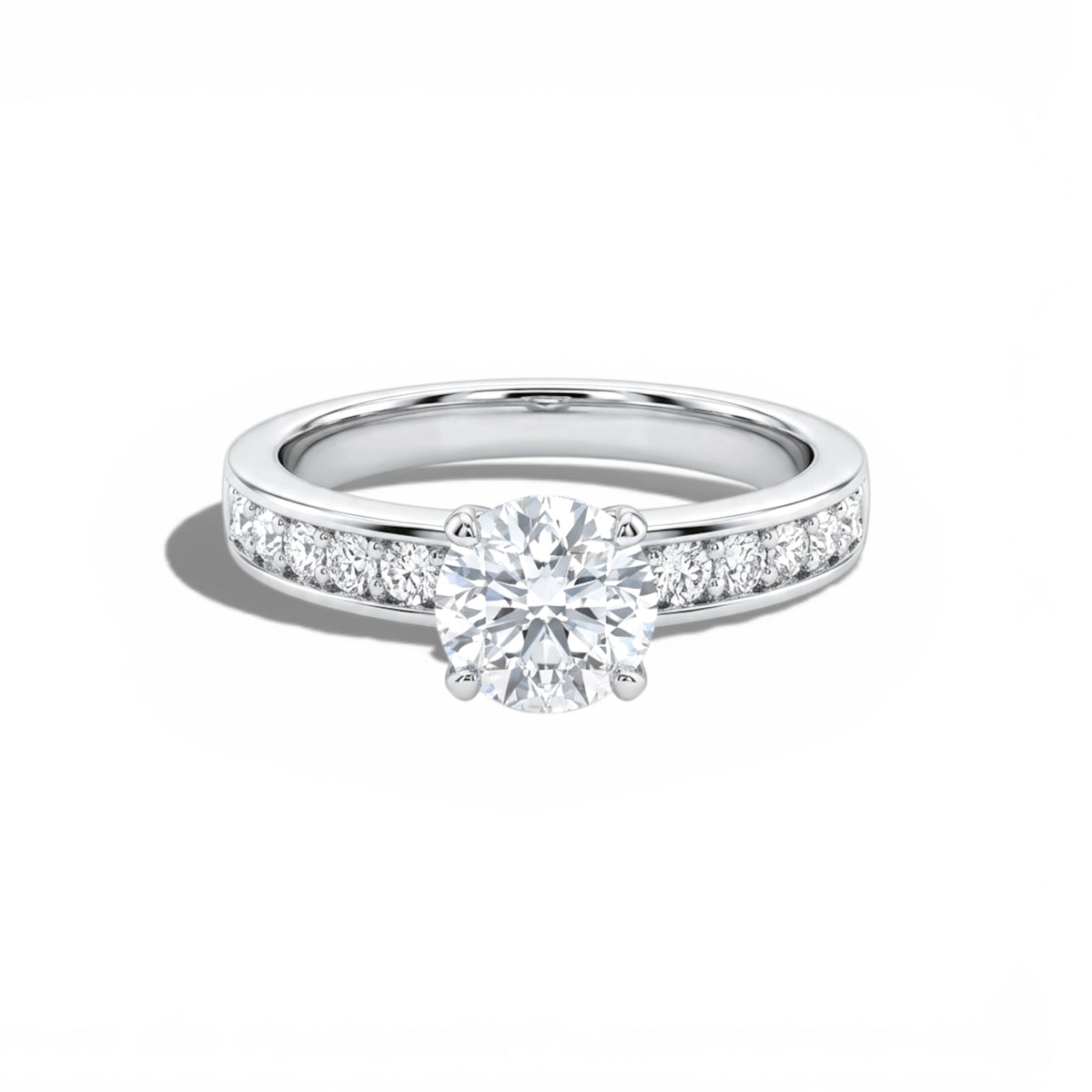 Empire Ring - White Silver