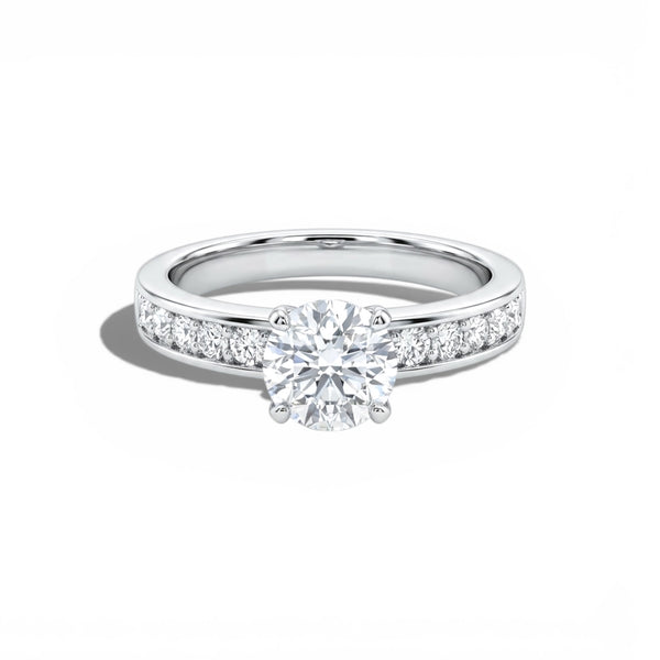Bague Empire - Argent Blanc