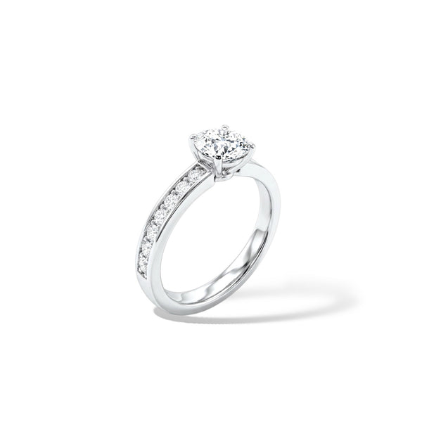 Empire Ring - White Silver