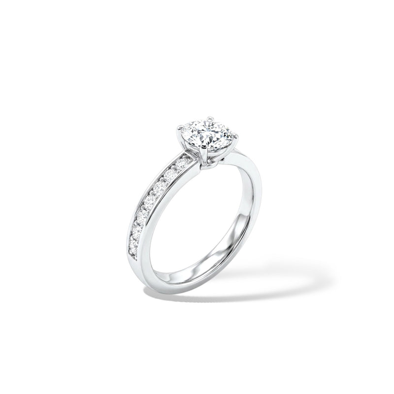 Empire Ring - White Silver