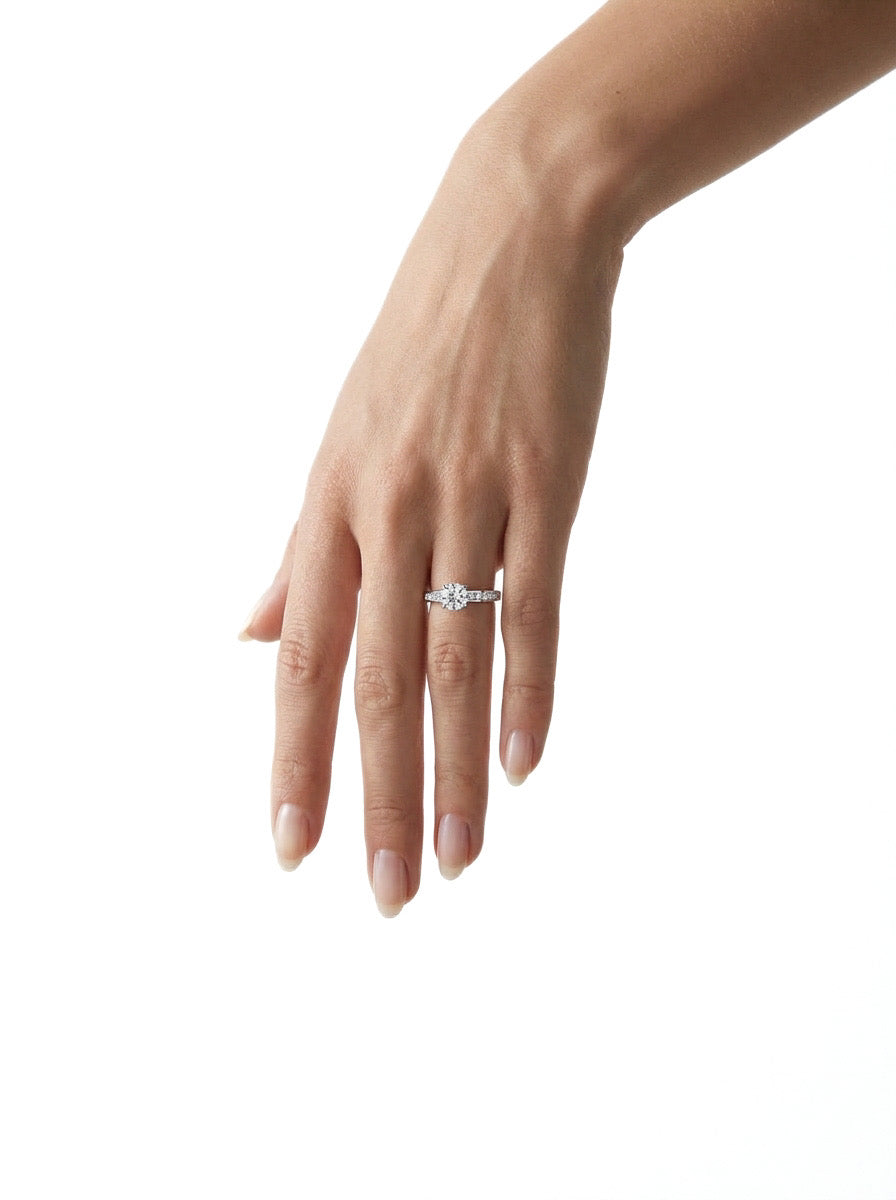 Empire Ring - White Silver