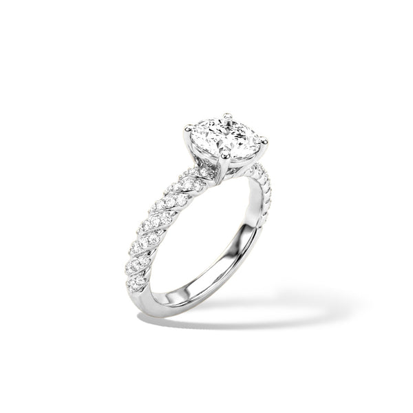 Bague Eternity - Argent Blanc