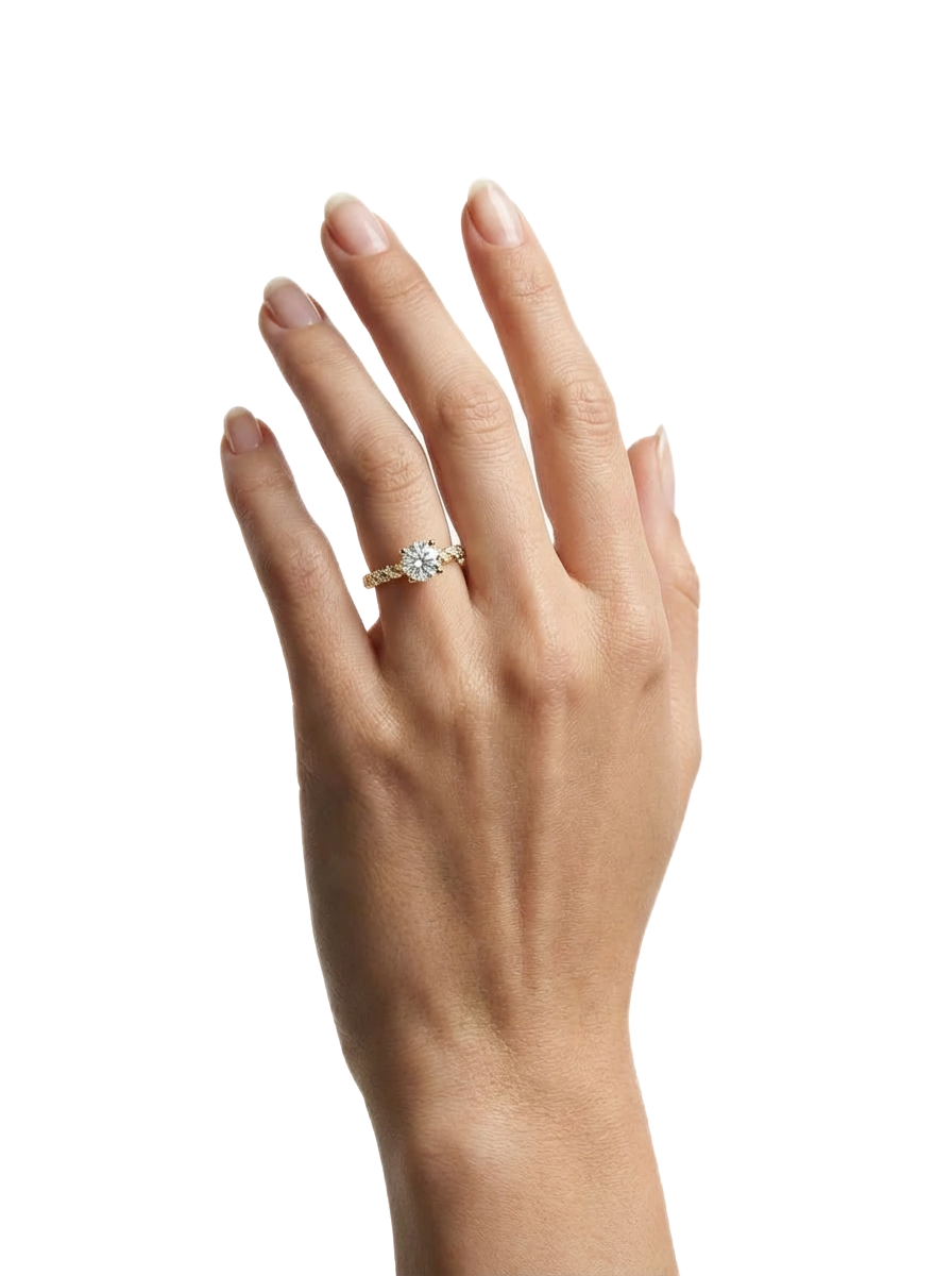 Bague Eternity - Argent Blanc