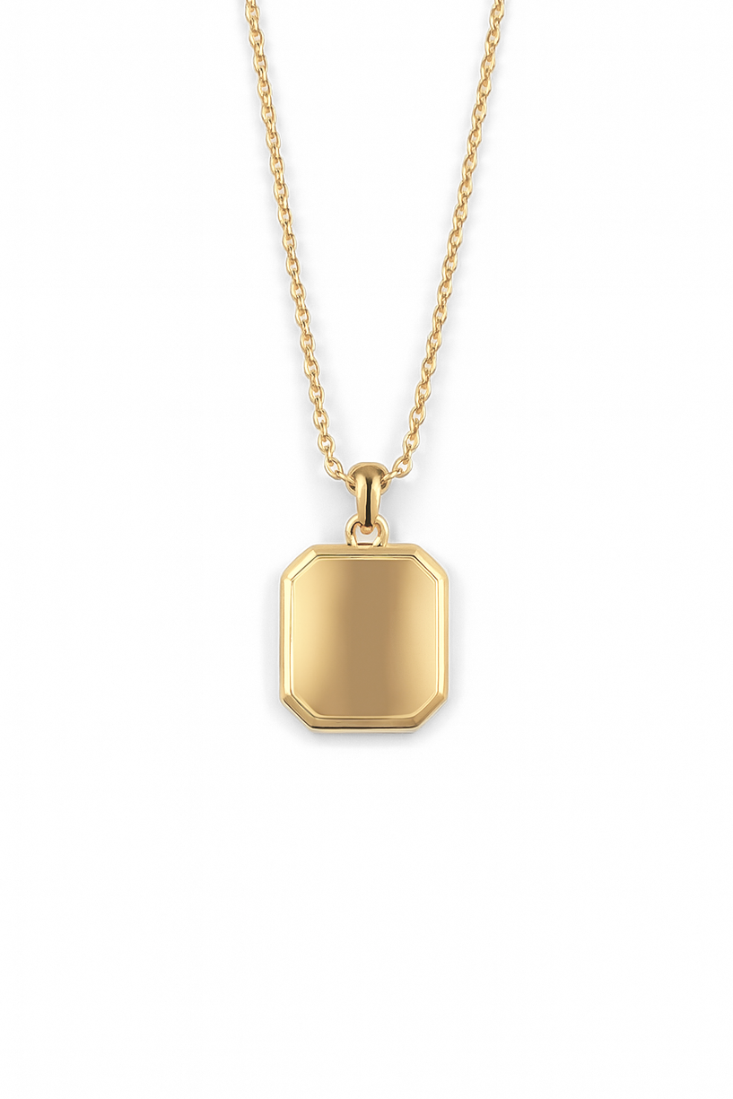 Collier Pendentif Symphony - Argent Blanc