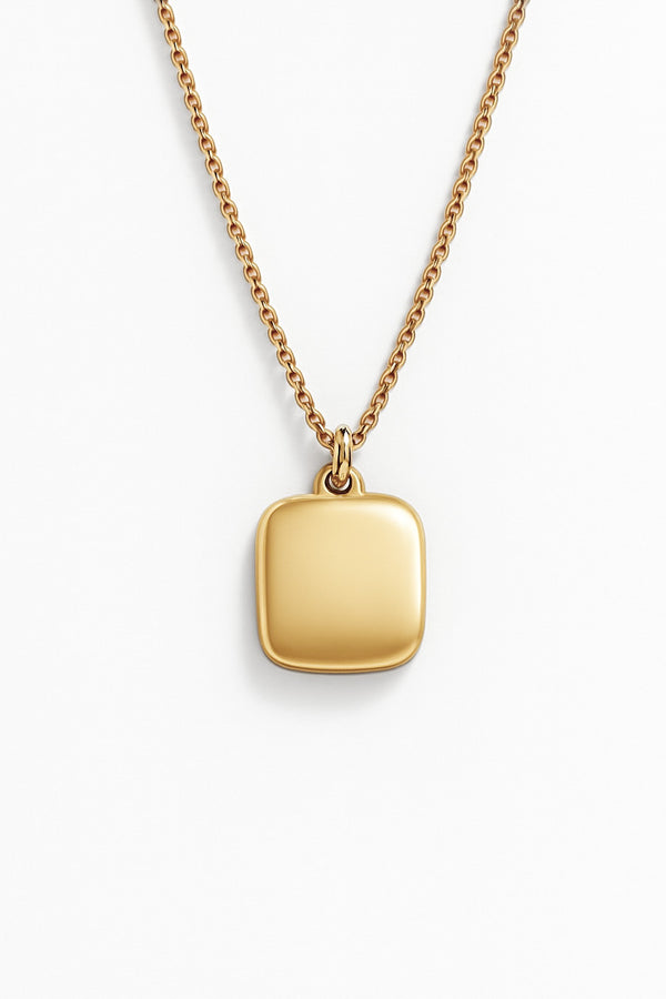 Collier Pendentif Harmony - Argent Blanc