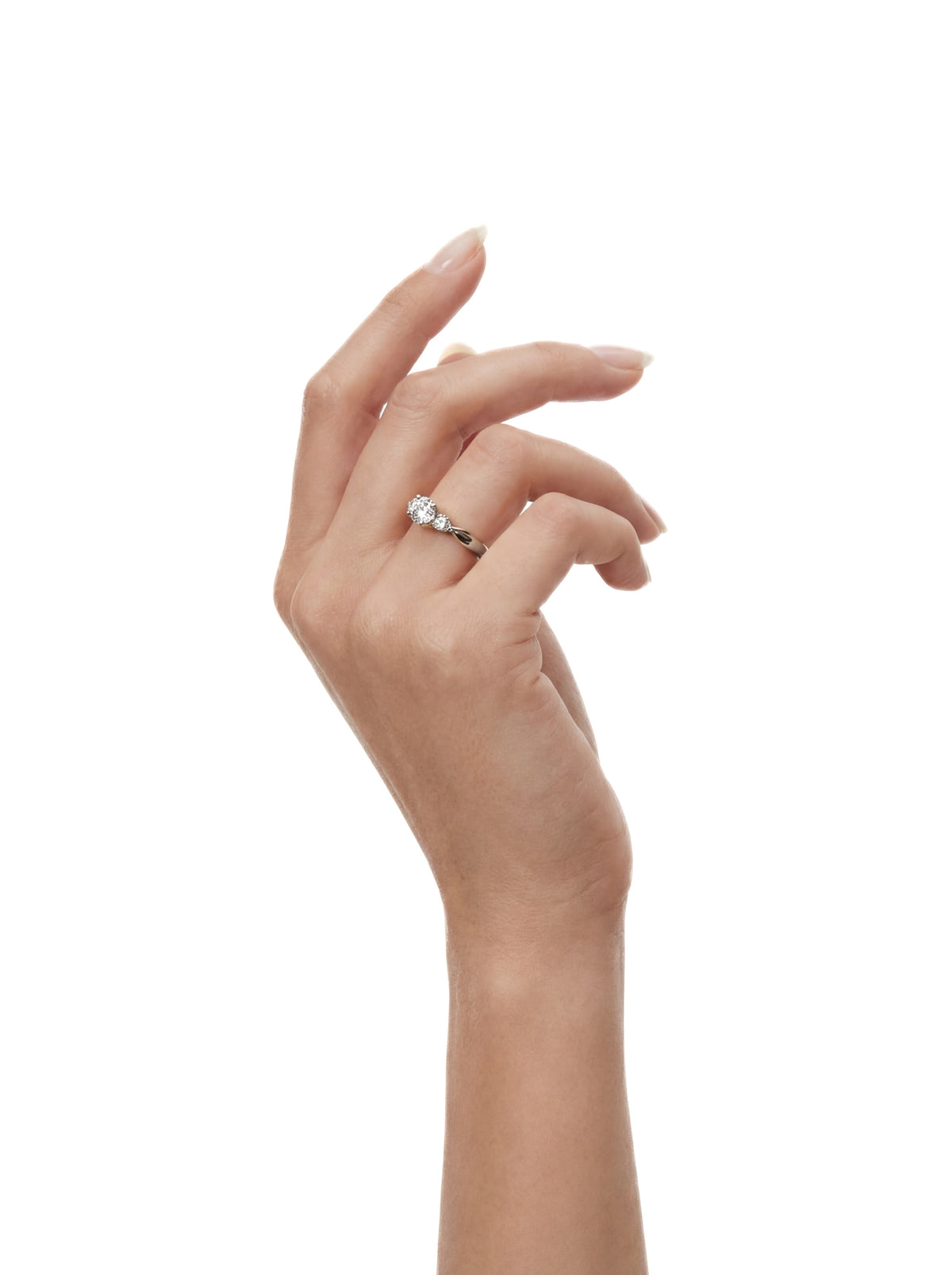 Bague Aura - Argent Blanc