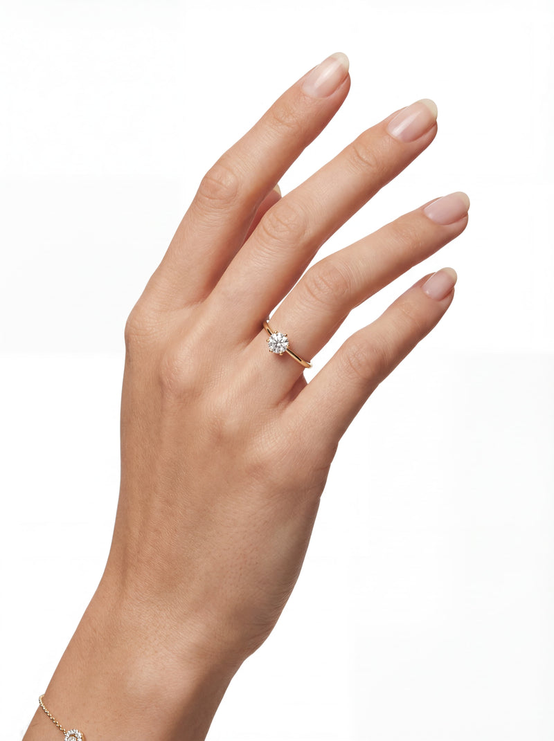 Bague Kiki - Argent Blanc