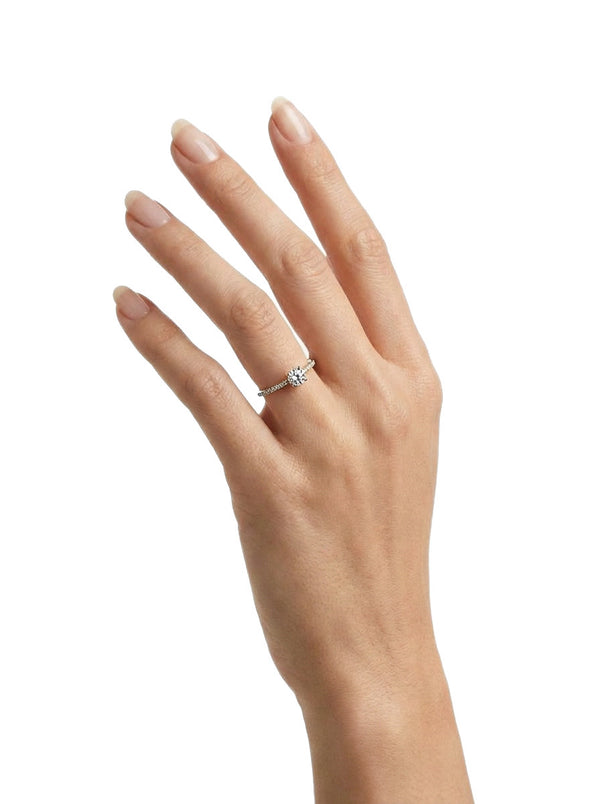 Bague Mini Constella - Argent Blanc