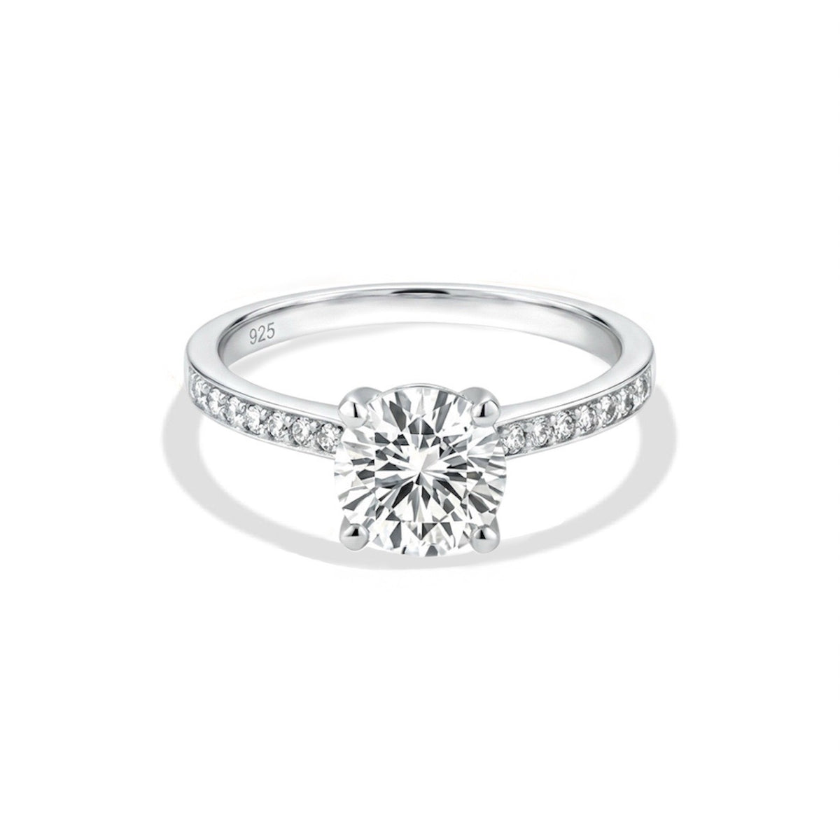 Bague Amora - Argent Blanc
