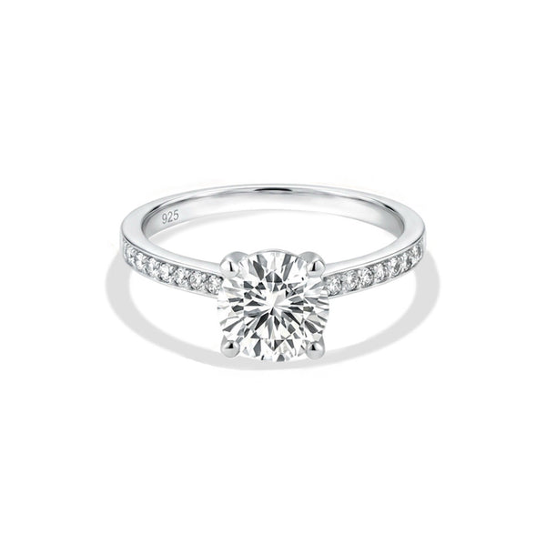 Bague Amora - Argent Blanc