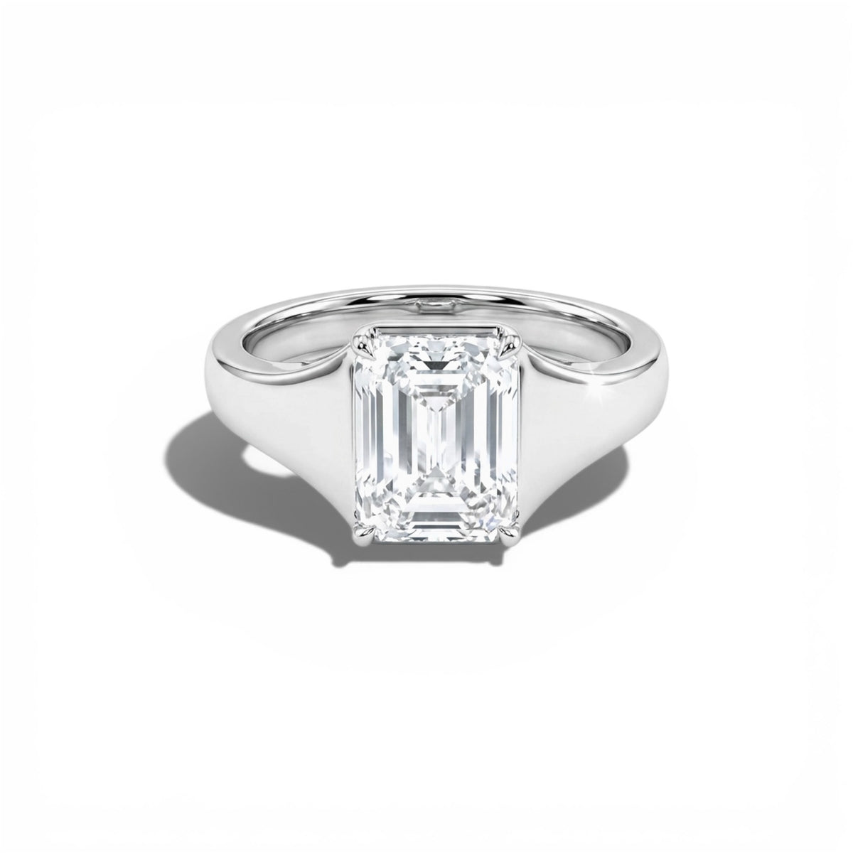 Empress Ring - White Silver