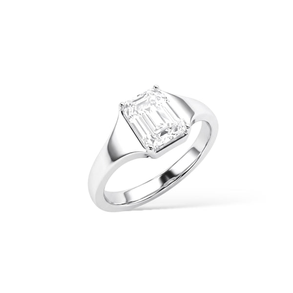 Empress Ring - White Silver