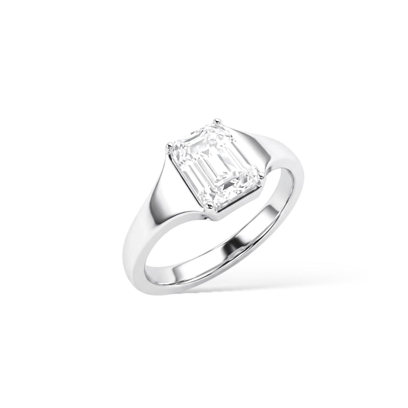 Empress Ring - White Silver