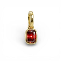 Charm Birthstone Janvier - Argent Blanc