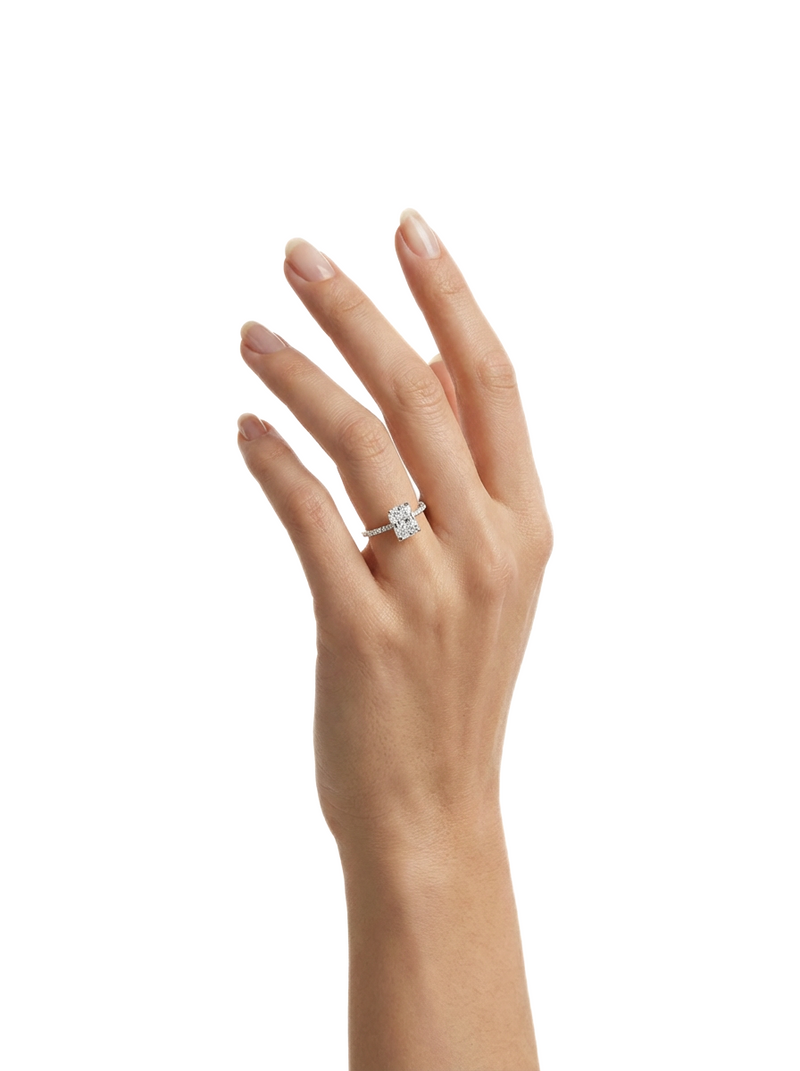 Lucent Ring - White Silver 