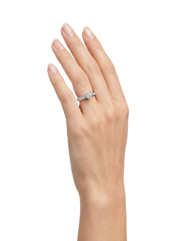 Bague Magnum - Argent Blanc