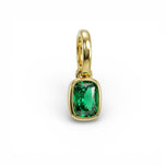 Charm Birthstone Mai - Argent Blanc