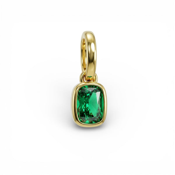 Charm Birthstone Mai - Argent Blanc