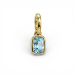 Charm Birthstone Mars - Argent Blanc