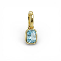 Charm Birthstone Mars - Argent Blanc
